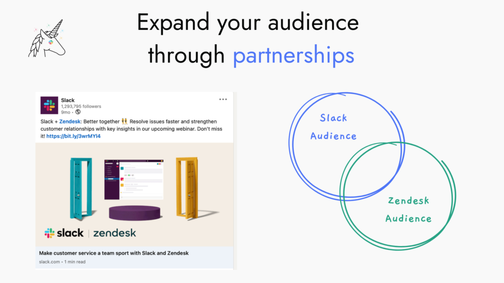 slack's marketing strategy - partnerships